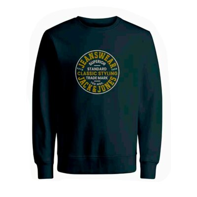 Ανδρική Φούτερ JACK & JONES 12247883 Πράσινο