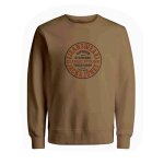 Ανδρική Φούτερ JACK & JONES 12247883 Καφέ