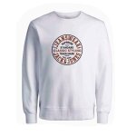 Ανδρική Φούτερ JACK & JONES 12247883 Λευκό