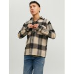 Ανδρικό Πουκάμισο JACK & JONES 12236958 Μαύρο Μπεζ - Image 2