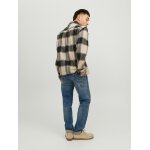 Ανδρικό Πουκάμισο JACK & JONES 12236958 Μαύρο Μπεζ - Image 3