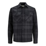 Ανδρικό Πουκάμισο Φανέλα JACK & JONES 12241533 Μαύρο