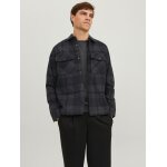 Ανδρικό Πουκάμισο Φανέλα JACK & JONES 12241533 Μαύρο - Image 3
