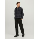Ανδρικό Πουκάμισο Φανέλα JACK & JONES 12241533 Μαύρο - Image 6