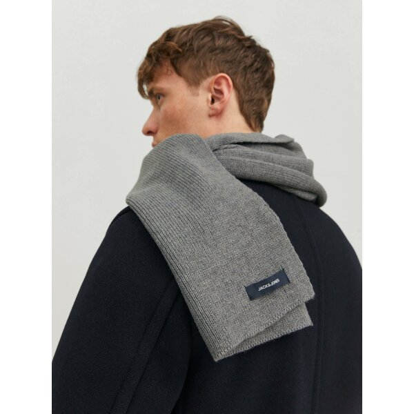 Ανδρικό Κασκόλ JACK & JONES 12098582 Γκρί - Image 4