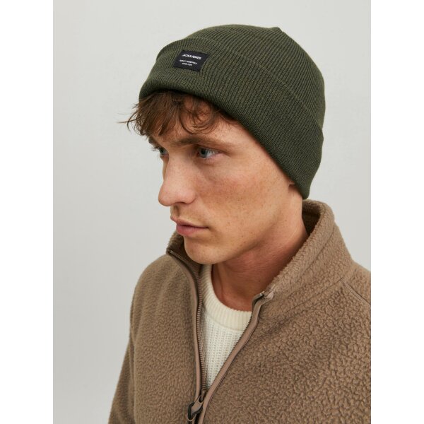 JACK&JONES_Noos2023_2636069_12092815 (3) Ανδρικός Σκούφος JACK & JONES 12092815 Πράσινο - Image 4