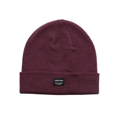 Ανδρικός Σκούφος JACK & JONES 12092815 Μπορντω