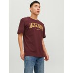 Ανδρική Μπλούζα JACK & JONES 12236514 Μπορντώ - Image 2