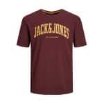Ανδρική Μπλούζα JACK & JONES 12236514 Μπορντώ