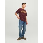 Ανδρική Μπλούζα JACK & JONES 12236514 Μπορντώ - Image 3