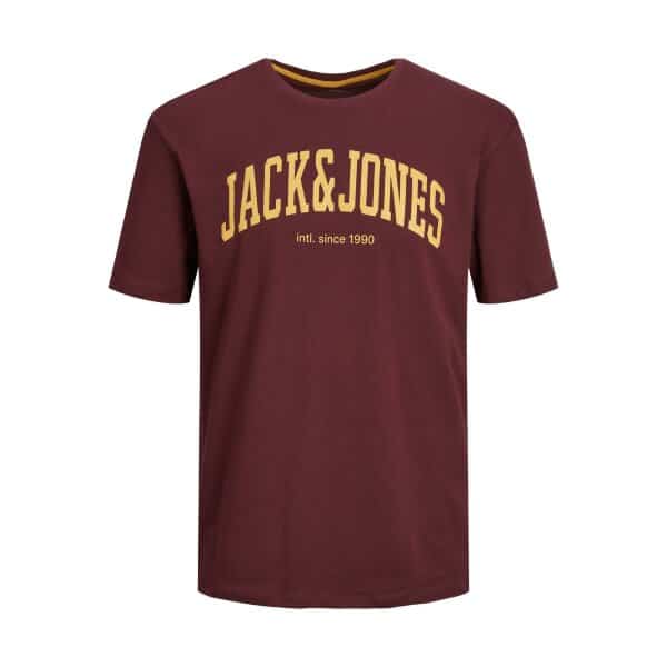 JACK&JONES_Noos2023_4233424_12236514 Ανδρική Μπλούζα JACK & JONES 12236514 Μπορντώ - Image 1