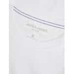 Ανδρική Μπλούζα JACK & JONES 12240276 Λευκό - Image 3