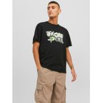 Ανδρική Μπλούζα JACK & JONES 12240276 Μαύρο - Image 2