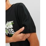 Ανδρική Μπλούζα JACK & JONES 12240276 Μαύρο - Image 6