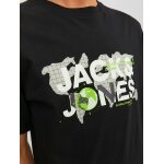 Ανδρική Μπλούζα JACK & JONES 12240276 Μαύρο - Image 7