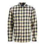 Ανδρικό Πουκάμισο Φανέλα JACK & JONES 12227596 Κίτρινο