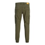 Ανδρικό Παντελόνι CARGO JACK & JONES 12231346 Χακί - Image 2