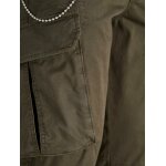 Ανδρικό Παντελόνι CARGO JACK & JONES 12231346 Χακί - Image 4