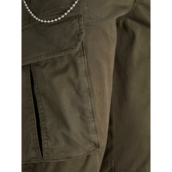 JACK&JONES_Springsummer_4310586_12231346 (3) Ανδρικό Παντελόνι CARGO JACK & JONES 12231346 Χακί - Image 4