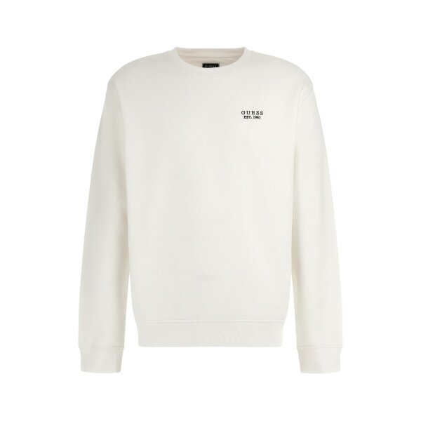 M3BQ41_K9Z21_G011_1 Ανδρική Φούτερ GUESS M3BQ41K9Z2100 Λευκή - Image 1