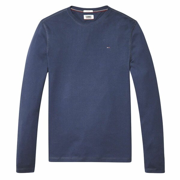 NNNNN Ανδρική Μπλούζα Μακρυμάνικο TOMMY JEANS DM0DM04409 Μπλέ - Image 1