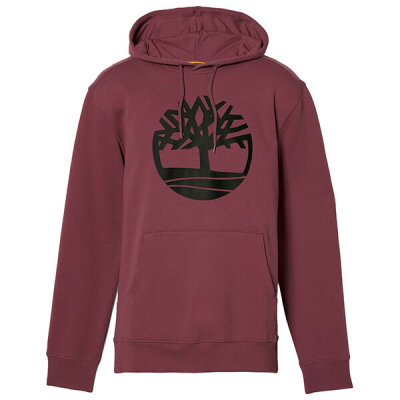 Ανδρική Φούτερ Timberland Apparel top tree logo TB0A2BJHI301 Μπορντώ