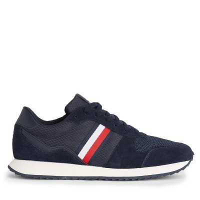 Ανδρικό Παπούτσι TOMMY JEANS FM0FM04699 RUNNER EVO Μπλε
