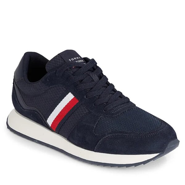 Ανδρικό Παπούτσι TOMMY JEANS FM0FM04699 RUNNER EVO Μπλε - Image 4