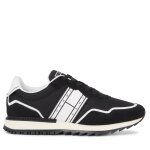 Ανδρικό Παπούτσι TOMMY JEANS EM0EM01266 RANNER MIX MATERIAL Μαύρο