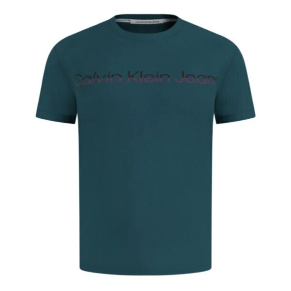 Ανδρική Μπλούζα CALVIN CLEIN J30J324395 MIXED INSTITUTIONAL Πράσινο - Image 1