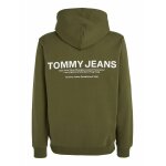 Ανδρική Φούτερ TOMMY JEANS DM0DM17781 REG ENTRY GRAPHIC HOODIE Χακί - Image 4