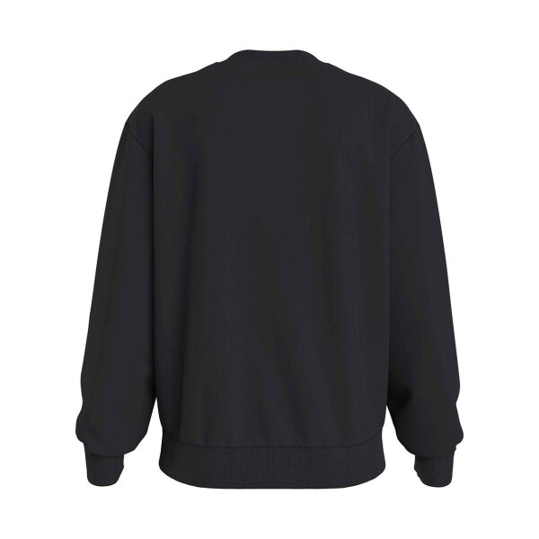 Ανδρική Φούτερ CALVIN KLEIN J30J324113 MONOLOGO STENCIL CREW Μαύρο - Image 2