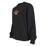 Ανδρική Φούτερ CALVIN KLEIN J30J324113 MONOLOGO STENCIL CREW Μαύρο - Image 3