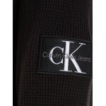 Ανδρικό Πλεκτό CALVIN CLEIN J30J323989 BADGE EASY SWEATER Μαύρο - Image 2