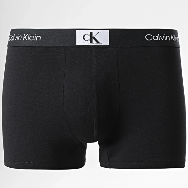 Ανδρικά εσώρουχα CALVIN KLEIN NB3528E  3PK TRUNK Γκρι Μαύρο - Image 5