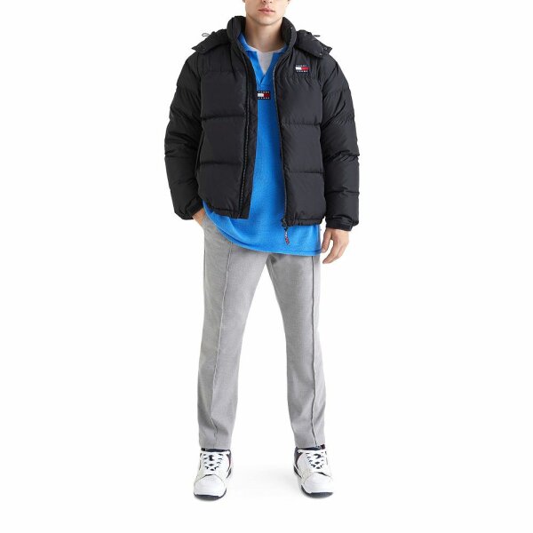 Ανδρικό Μπουφάν TOMMY JEANS DM0DM15445 ALASKA RUFFER Μαύρο - Image 5