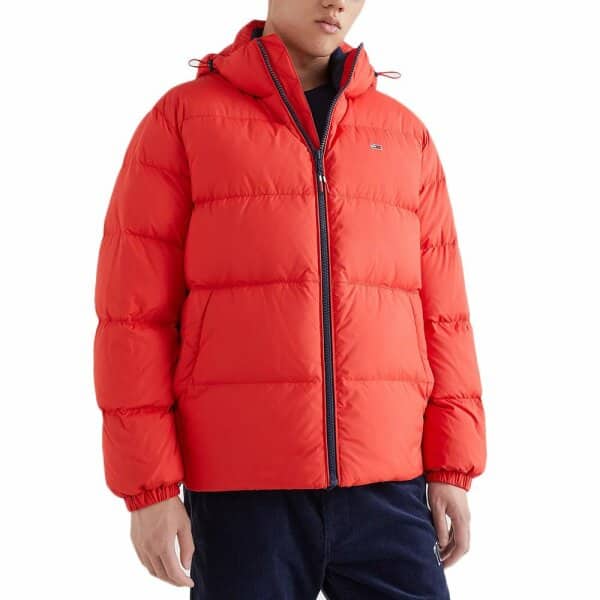 Ανδρικό Μπουφάν TOMMY JEANS DM0DM15447 ESSENTIAL DOWN Κόκκινο - Image 2