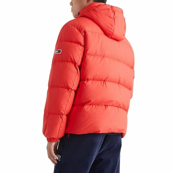 Ανδρικό Μπουφάν TOMMY JEANS DM0DM15447 ESSENTIAL DOWN Κόκκινο - Image 3