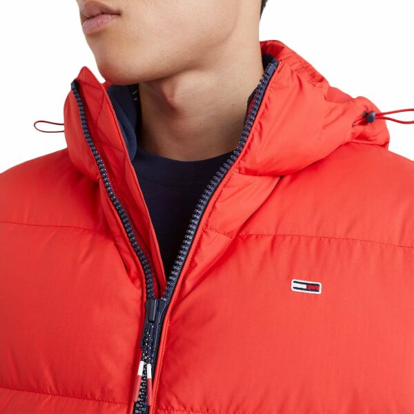 Ανδρικό Μπουφάν TOMMY JEANS DM0DM15447 ESSENTIAL DOWN Κόκκινο - Image 4