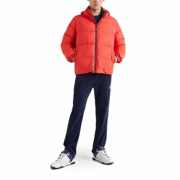 Ανδρικό Μπουφάν TOMMY JEANS DM0DM15447 ESSENTIAL DOWN Κόκκινο - Image 5