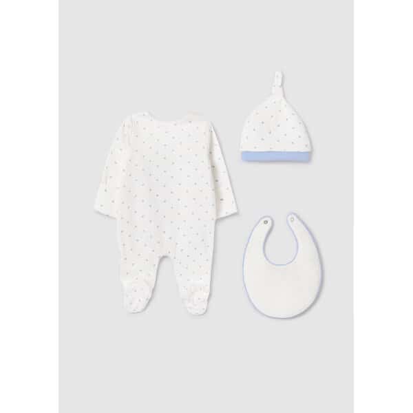 et-3-temakhion-bambaki-bci-moro-siel-XL-5 Παιδικό φορμάκι Σετ Δώρου 3 Τεμάχια Mayoral  Σιέλ 13-09360-012 - Image 2