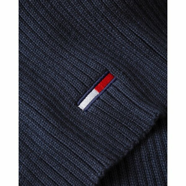 Ανδρικό Κασκόλ TOMMY JEANS AM0AM11702 FLAG SCARF Μπλε - Image 2