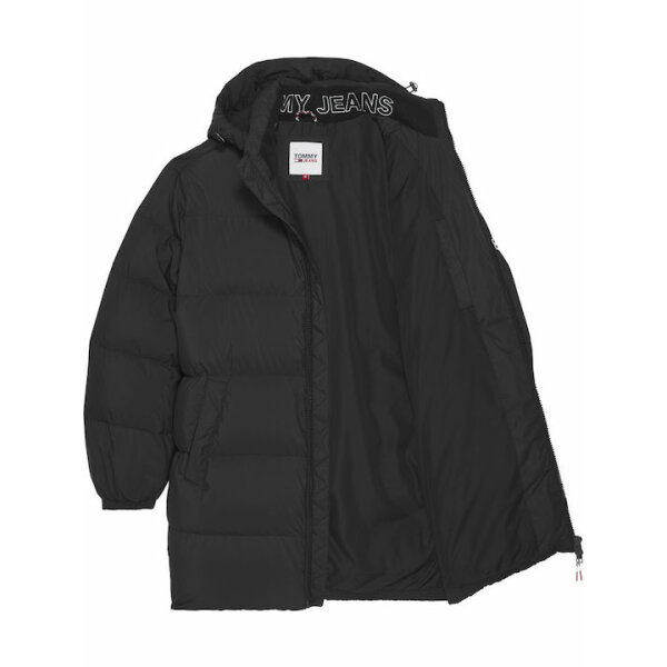 Ανδρικό Μπουφάν PARKA TOMMY JEANS DM0DM15117 ESSENTIAL DOWN Μαύρο - Image 3