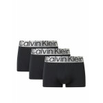 Ανδρικά εσώρουχα CALVIN KLEIN LOW RISE TRUNK 3PK NB2970A Μαύρο