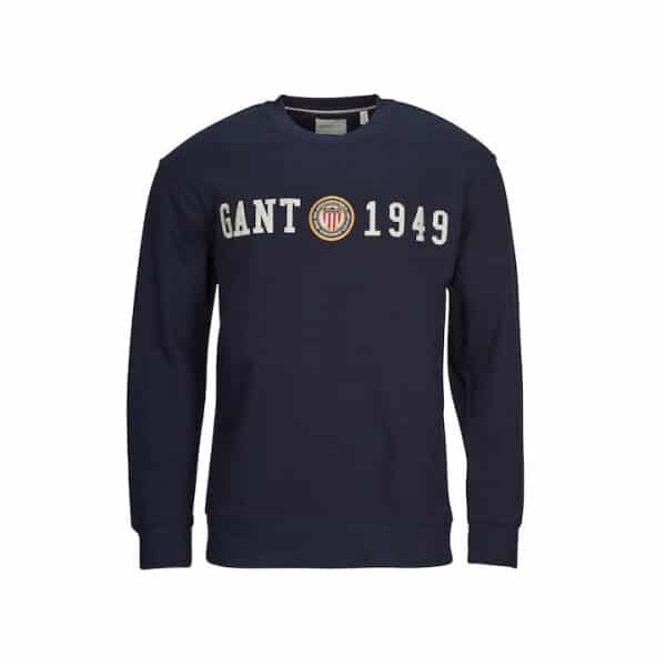 Ανδρική Φούτερ GANT 2006068 CREST C-NECK Μπλε - Image 1
