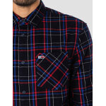 Ανδρικό Πουκάμισο Φανέλα TOMMY JEANS DM0DM17253 CLSC CKECK POCKET Καρό Μπλε - Image 3