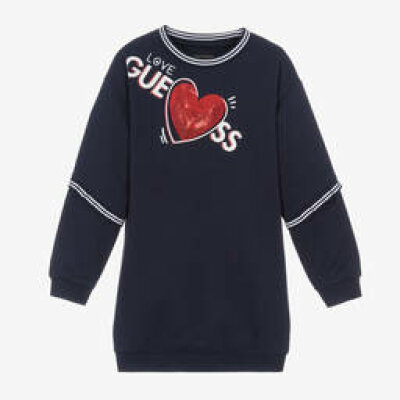Παιδικό Φόρεμα GUESS FRENCH TERRY LS K3YK21KA6R0-G7P1