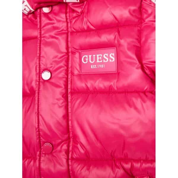 guess-mpouphan-poupoulenio-j3yl15-wegy0-roz-regular-fit-0000302834655 ΠΑΙΔΙΚΟ ΦΟΥΣΚΩΤΟ ΜΠΟΥΦΑΝ ΓΙΑ ΚΟΡΙΤΣΙ ΦΟΥΞ GUESS J3YL15WEGYY0-G4D6 - Image 3