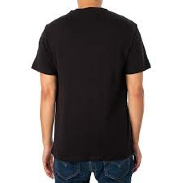 Ανδρική Μπλούζα TOMMY JEANS DM0DM17715 CLSC SPRAY FLAG Μαύρο - Image 2