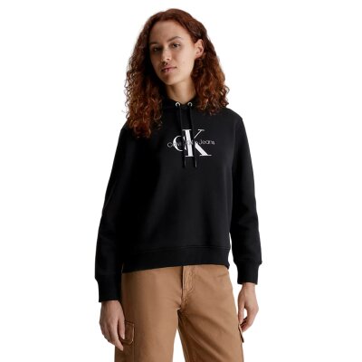 Γυναικείο Φούτερ Calvin Klein Archival Monologo Hoodie Ck Black J20J221335-BEH